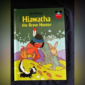 Disney Hiawatha The Brave Hunter book hardback book